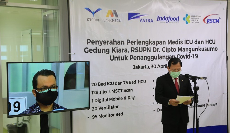 Astra Hands Over ICU & HCU Equipment to Cipto Mangunkusumo Hospital